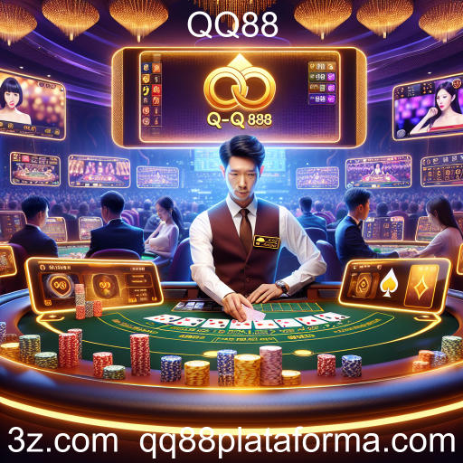 Experiência Imersiva nos Jogos Ao Vivo do QQ88